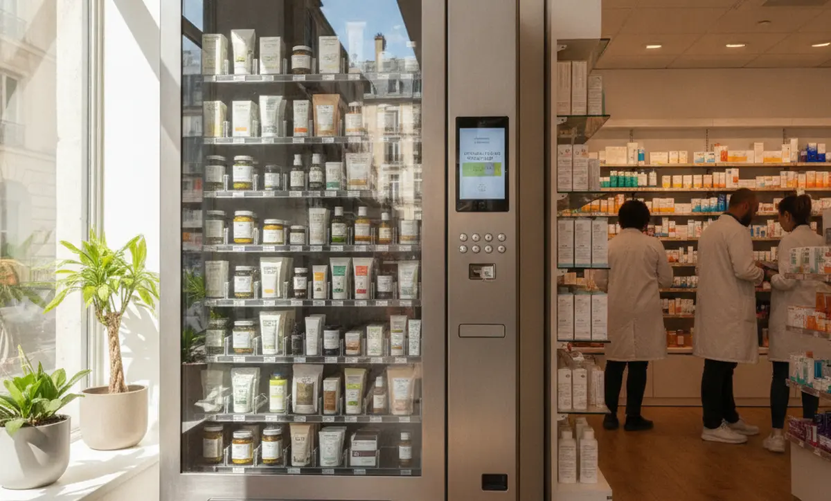 Distributeur CBD automatique : comment choisir et installer une machine rentable en France