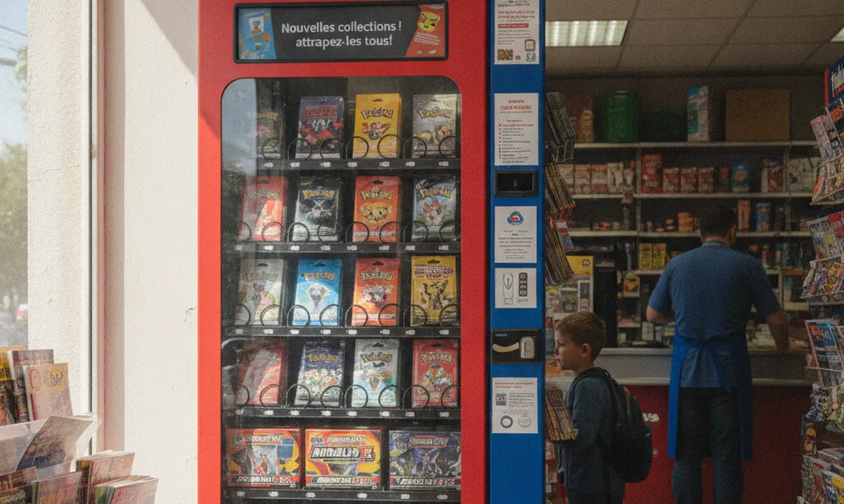 Distributeur automatique de cartes à collectionner : une solution pour booster les ventes de votre boutique TCG