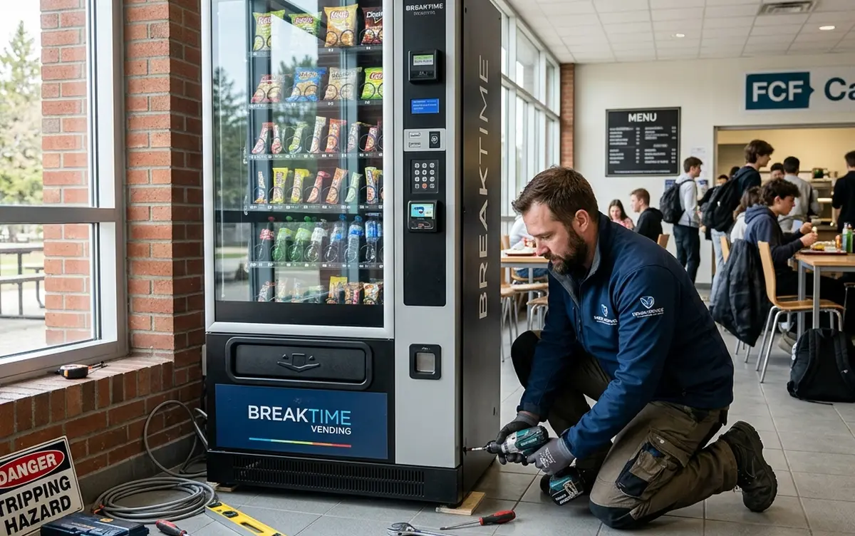 Distributeur automatique en leasing : guide pratique pour entreprises et commerçants